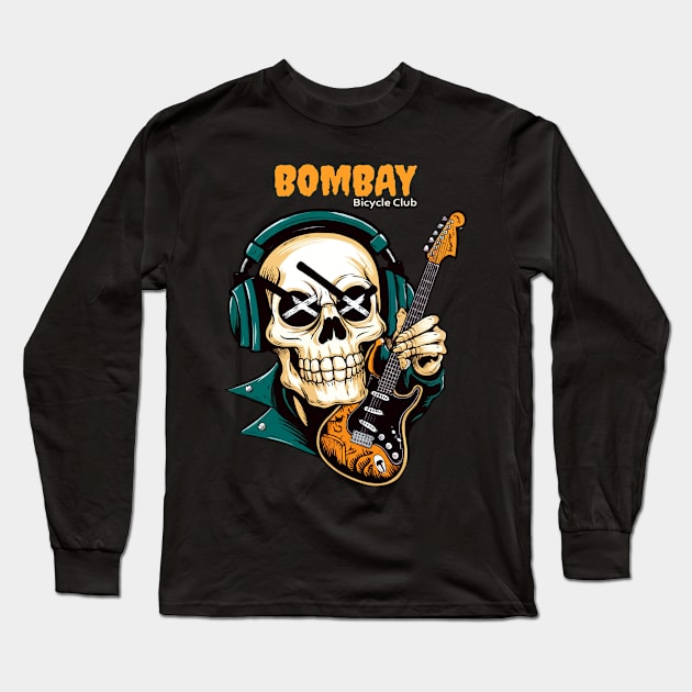 Bombay Bicycle Club Long Sleeve T-Shirt by mid century icons